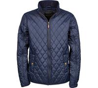 Tee Jays Hommes Richmond Diamond Veste matelassée BC3838 (L) (Bleu marine)