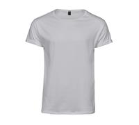 Tee Jays NOIR Gris Ou BLANC T-Shirt À Manches Roulées S-3XL