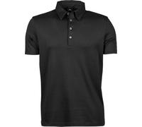 Tee Jays Pima Polo à manches courtes pour hommes BC3812 (S) (Noir)