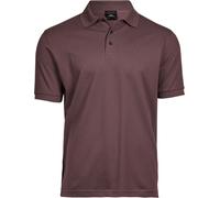 Tee Jays Polo Hommes Luxe Stretch, Manches Courtes BC3305 (S) (Raisin)