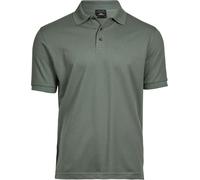Tee Jays Polo Hommes Luxury Stretch, Manches Courtes BC3305 (3XL) (Vert Feuille)