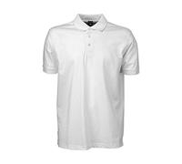 Tee Jays - Polo Luxury - Homme (M) (Blanc)