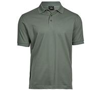 Tee Jays - Polo LUXURY - Homme (M) (Vert de gris)