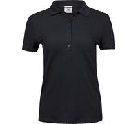Tee Jays - Polo "Luxury" pour femme BC5880 (XXL) (Noir)