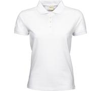 Tee Jays Polo pour femme, manches courtes BC3302 (3XL) (Blanc)