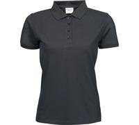 Tee Jays Polo pour femme, manches courtes BC3302 (S) (Gris foncé)
