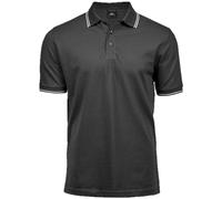 Tee Jays Polo Rayé Confort Stretch Homme Luxe S-3XL