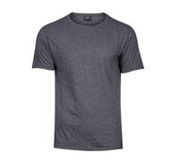 Tee Jays Polycoton Urbain NOIR Ou BURGOND Melange Tee T-Shirt S-3XL