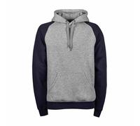 Tee Jays - Sweat à capuche à manches en contraste - Homme (BC3825)