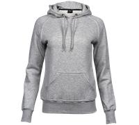Tee Jays Sweat à Capuche Femme Coton Mélangé Manches Raglan