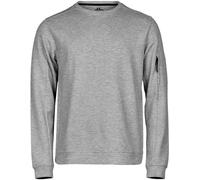 Tee Jays - Sweat-shirt "Athletic" col rond pour homme PC6519 (XL) (Gris chiné)