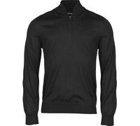 Tee Jays - Sweatshirt avec demi fermeture éclair pour homme PC6826 (XL) (Noir)