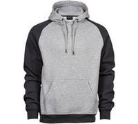 Tee Jays - Sweatshirt BICOLORE - Homme (L) (Gris clair/ Gris foncé) - UTPC3428 Gris Clair/ Gris Foncé