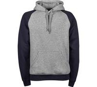 Tee Jays - Sweatshirt BICOLORE - Homme (M) (Gris chiné / bleu marine) - UTPC3428 Gris Chiné / Bleu Marine G