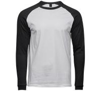 Tee Jays T-Shirt De Baseball À Manches Contrastées Longues S-3XL