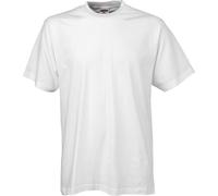 Tee Jays T-shirt homme Sof-Tee, manches courtes, col rond BC3325 (3XL) (Blanc)
