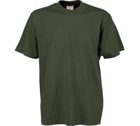 Tee Jays T-shirt homme Sof-Tee, manches courtes, col rond BC3325 (L) (Vert olive)