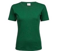 Tee Jays - T-shirt INTERLOCK - Femme (S) (Vert foncé) - UTPC3842 Vert Foncé G