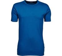 Tee Jays T-shirt interlock homme, col rond, manches courtes BC3311 (3XL) (Indigo)