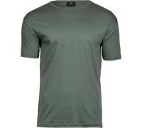 Tee Jays T-shirt interlock homme, col rond, manches courtes BC3311 (3XL) (Vert feuille)