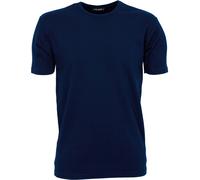 Tee Jays T-shirt interlock homme, col rond, manches courtes BC3311 (XL) (Bleu marine)