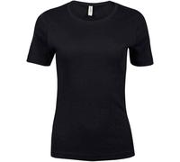 Tee Jays T-shirt interlock pour femme PC3842 (S) (Noir)