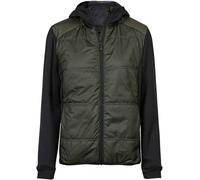 Tee Jays - Veste à capuche pour femme PC5257 (L) (Vert profond/Noir)