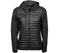 Tee Jays - Veste avec capuche pour femme PC5425 (XL) (Noir)