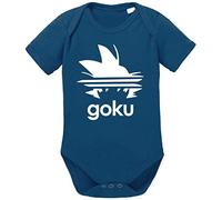 Tee Kiki Adi Goku Dragon Body Ball bébé Coton Bio Son Proverbes Barboteuses Garçons et Filles 0-12, Größe2:74/7-9 Mois, Baby:Bleu foncé