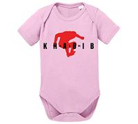 Tee Kiki Air Khabib II MMA Body bébé Coton Bio Proverbes Barboteuses Garçons et Filles 0-12, Größe2:68/4-6 Mois, Baby:Rose