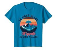 Tee Mont Blanc Sport Montagne | Escalade Trekking Chamonix T-Shirt