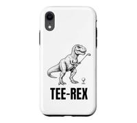 Tee Rex - Golfeur Amusant avec Dicton Dinosaure T-Rex Golf Homme Coque pour iPhone XR