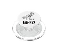 Tee Rex - Golfeur Amusant avec Dicton Dinosaure T-Rex Golf Homme PopSockets PopGrip pour MagSafe