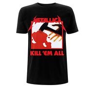 Tee Shack Metallica Kill 'Em All Tracklisting Whiplash Officiel T-Shirt Hommes Unisexe (XX-Large)