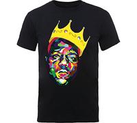 Tee Shack Notorious BIG Mosaic Lyrics Rap Officiel T-Shirt Hommes Unisexe (X-Large)
