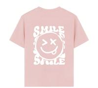 Tee-shirt à col rond, manches courtes, imprimé funky décontracté pour jeune fille, Top d'été 6Y,7Y,8Y,9Y,10Y,14Y,11Y,12Y,13YCartoon,Portrait,LettresPolyester