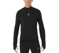 ASICS Road Winter Seamless Maillot de course Hommes-noir, Taille M