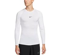 Nike - Pro Dri-FIT L/S - T-shirt technique - M - white / black