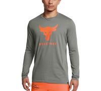 Tee-shirt à manches longues Under Armour UA PJT ROCK BRAHMA BULL LS-GRN 197777450340 taille S EU