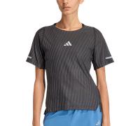 Adidas Adi365 Climacool+ Engineered Short Sleeve T-shirt Noir L Femme