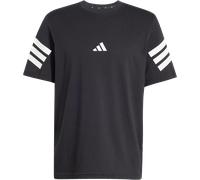 ADIDAS SPORTSWEAR T-Shirt fonctionnel 'FI 3S' noir / blanc, Taille XL