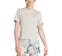 adidas Femme Own The Run Melange T-Shirt, Orbit Grey Mel, S