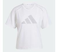Tee-shirt adidas PrimeLift Performance Big Logo White 2XS