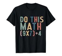 Tee Shirt Ado Garcon 12 Ans,T-Shirt à Manches Courtes pour GarçOns Imprimé MathéMatique Amusant IdéAl pour L'éCole La RéCréAtion Et Le Quotidien Parfait pour Les Enfants Les Adolescents Et Les Jeunes