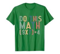 Tee Shirt Ado Garcon 12 Ans,T-Shirt à Manches Courtes pour GarçOns Imprimé MathéMatique Amusant IdéAl pour L'éCole La RéCréAtion Et Le Quotidien Parfait pour Les Enfants Les Adolescents Et Les Jeunes