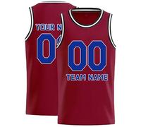 Tee Shirt Ado Garcon,Le Gilet D'EntraîNement De Football pour GarçOns Est Imprimé avec Le Logo De L'éQuipe Le Nom De L'éQuipe De Basket-Ball Et De Baseball Les NuméRos D'EntraîNement 2 à 13