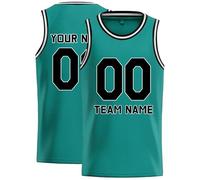 Tee Shirt Ado Garcon,Le Gilet D'EntraîNement De Football pour GarçOns Est Imprimé avec Le Logo De L'éQuipe Le Nom De L'éQuipe De Basket-Ball Et De Baseball Les NuméRos D'EntraîNement 2 à 13