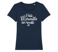 Tee shirt annonce grossesse - LA FRENCH TOUCH - Coupe ajustée - Coton 100% bio - Confectionné en France XS