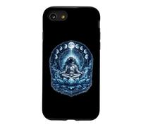 Tee-Shirt Astronaute Cosmique Yoga Loi de l'espace Attiron Coque pour iPhone SE (2020) / 7/8