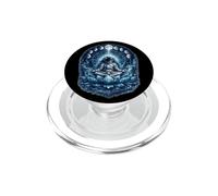 Tee-Shirt Astronaute Cosmique Yoga Loi de l'espace Attiron PopSockets PopGrip pour MagSafe